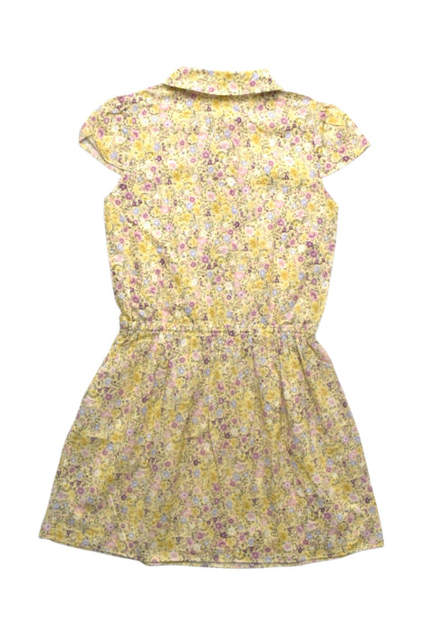 A Yellow Short Sleeve Dresses from Gucci in size 4T for girl. (Back View)