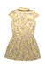 A Yellow Short Sleeve Dresses from Gucci in size 4T for girl. (Back View)