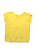 A Yellow Short Sleeve Tops from Bonpoint in size 4T for girl. (Front View)