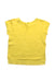 A Yellow Short Sleeve Tops from Bonpoint in size 4T for girl. (Back View)