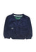 A Blue Cardigans from Chateau de Sable in size 3-6M for girl. (Front View)