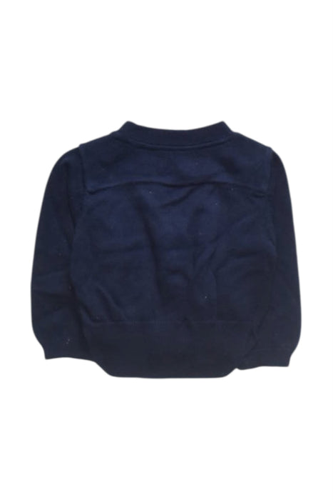 A Blue Cardigans from Chateau de Sable in size 3-6M for girl. (Back View)