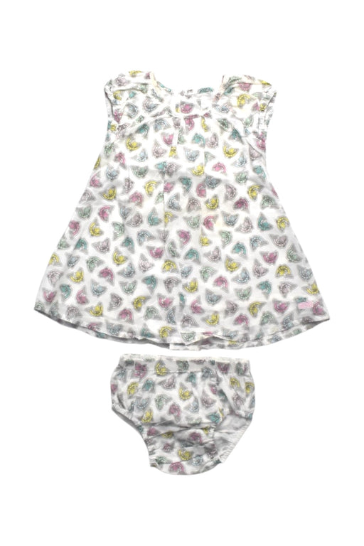 A White Dress Sets from Kenzo in size 0-3M for girl. (Front View)