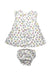 A White Dress Sets from Kenzo in size 0-3M for girl. (Back View)
