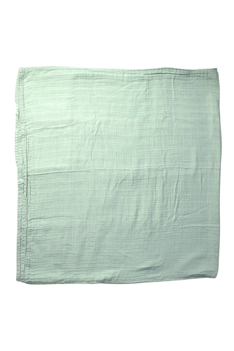 A Green Blankets from Mushie in size O/S for boy. (Front View)