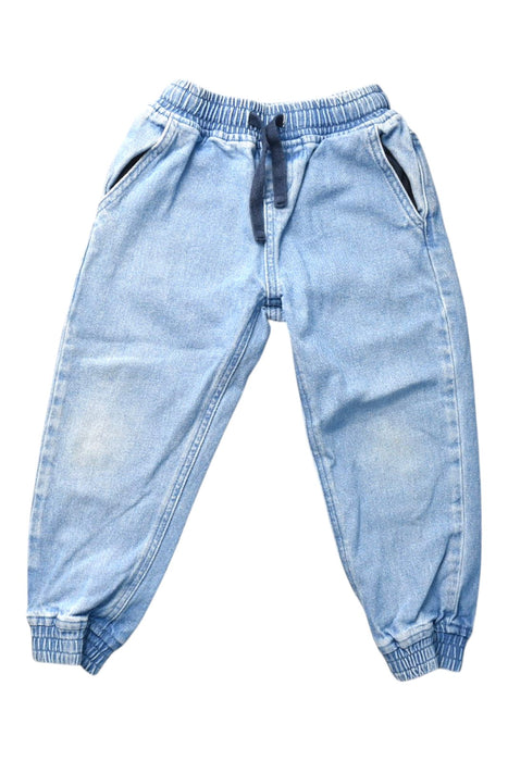 A Blue Jeans from Seed in size 4T for girl. (Front View)