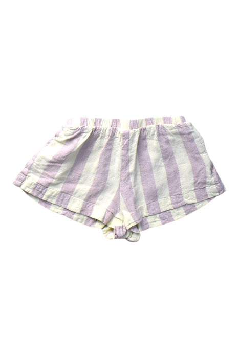 A Purple Shorts from Seed in size 2T for girl. (Back View)