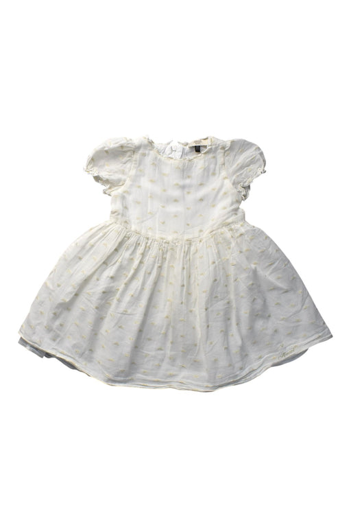 A White Short Sleeve Dresses from Armani Baby in size 18-24M for girl. (Front View)
