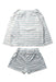 A Blue Shorts Sets from Liewood in size 4T for girl. (Back View)