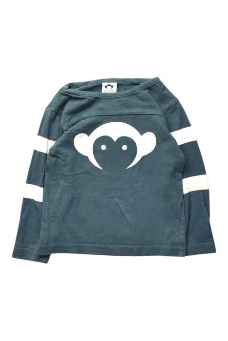 A Navy Long Sleeve T Shirts from Appaman in size 12-18M for boy. (Front View)