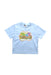 A Multicolour Short Sleeve T Shirts from Moschino in size 4T for girl. (Front View)