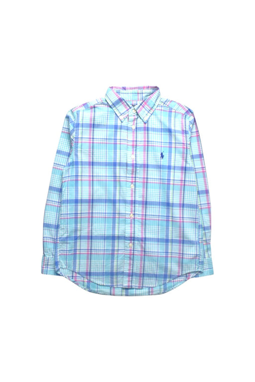 A Multicolour Long Sleeve Shirts from Ralph Lauren in size 7Y for boy. (Front View)