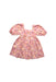 A Pink Short Sleeve Dresses from Gingersnaps in size 6T for girl. (Back View)