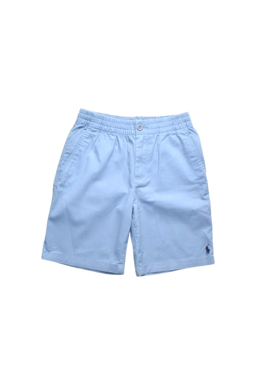 A Blue Shorts from Polo Ralph Lauren in size 7Y for boy. (Front View)