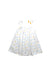 A Multicolour Sleeveless Dresses from Le Petit Society in size 3T for girl. (Front View)