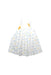 A Multicolour Sleeveless Dresses from Le Petit Society in size 3T for girl. (Back View)