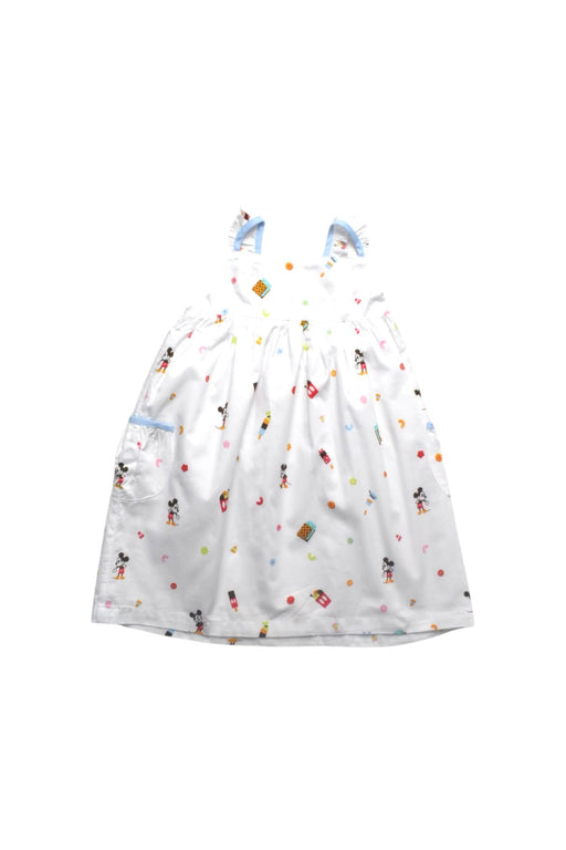 A Multicolour Sleeveless Dresses from Disney X Elly in size 3T for girl. (Front View)
