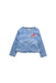A Blue Lightweight Jackets from Kenzo in size 4T for girl. (Front View)