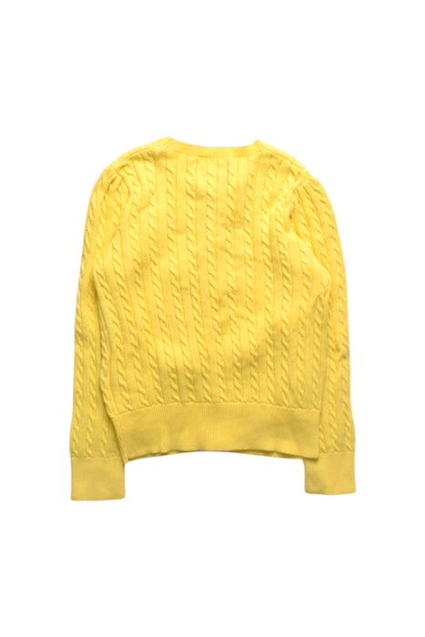 A Yellow Cardigans from Polo Ralph Lauren in size 4T for girl. (Back View)