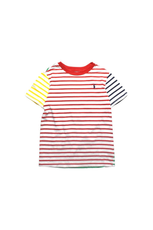 A Multicolour Short Sleeve T Shirts from Polo Ralph Lauren in size 7Y for boy. (Front View)