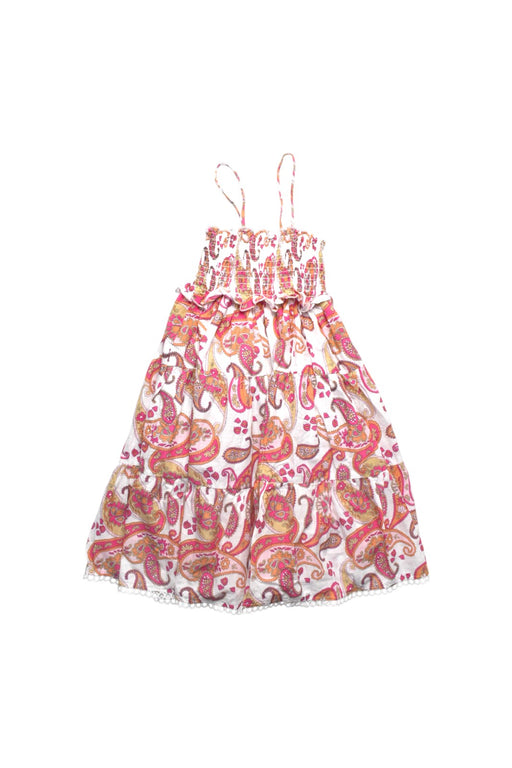 A Multicolour Sleeveless Dresses from Seed in size 3T for girl. (Front View)