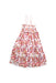 A Multicolour Sleeveless Dresses from Seed in size 3T for girl. (Back View)