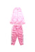 A Pink Pants Sets from Adidas in size 2T for girl. (Front View)