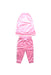 A Pink Pants Sets from Adidas in size 2T for girl. (Back View)