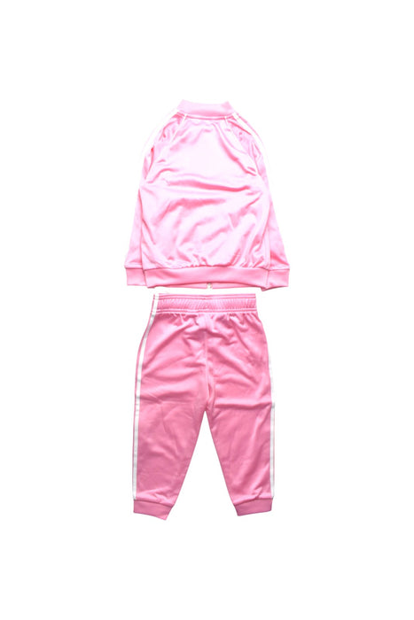 A Pink Pants Sets from Adidas in size 2T for girl. (Back View)