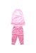 A Pink Pants Sets from Adidas in size 2T for girl. (Back View)
