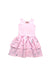 A Pink Sleeveless Dresses from L'zzie x Sanrio in size 4T for girl. (Front View)