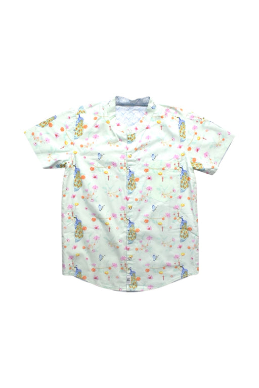 A Multicolour Short Sleeve Shirts from Maison Q in size 7Y for boy. (Front View)