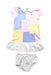 A Multicolour Dress Sets from Ralph Lauren in size 2T for girl. (Front View)