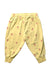 A Yellow Sweatpants from Tinycottons in size 2T for girl. (Back View)
