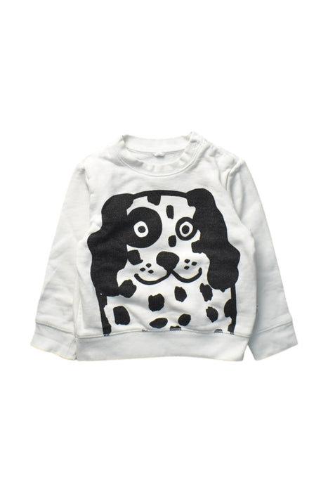 A White Crewneck Sweatshirts from Stella McCartney in size 2T for boy. (Front View)