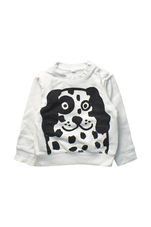 A White Crewneck Sweatshirts from Stella McCartney in size 2T for boy. (Front View)