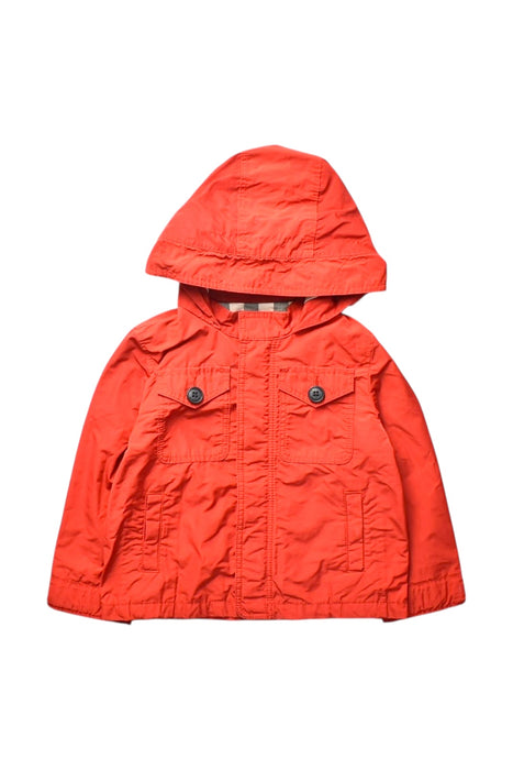 A Orange Lightweight Jackets from Burberry in size 18-24M for boy. (Front View)