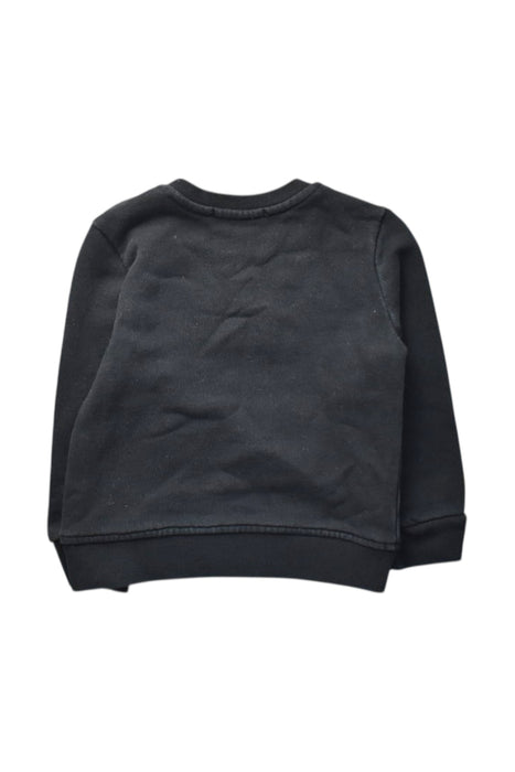 A Black Crewneck Sweatshirts from MSGM in size 12-18M for boy. (Back View)