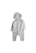 A Grey Onesies from The Little White Company in size 6-12M for girl. (Back View)