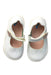 A White Flats from Pablosky in size 18-24M for girl. (Back View)