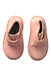 A Pink Booties from Cienta in size 18-24M for girl. (Back View)