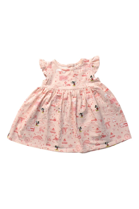 A Pink Short Sleeve Dresses from Disney X Elly in size 0-3M for girl. (Front View)