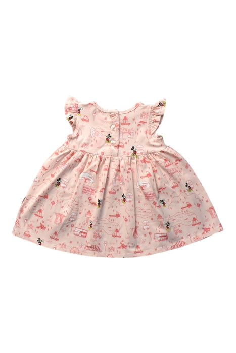 A Pink Short Sleeve Dresses from Disney X Elly in size 0-3M for girl. (Back View)