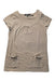 A Beige Short Sleeve Dresses from Le Petit Society in size 2T for girl. (Front View)