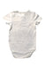 A Ivory Short Sleeve Bodysuits from Jamie Kay in size 6-12M for girl. (Back View)