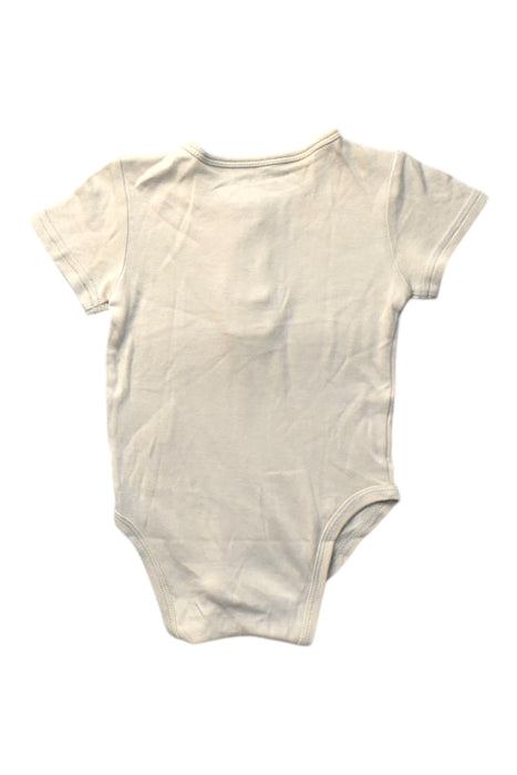 A Ivory Short Sleeve Bodysuits from Kays + Kins in size 0-3M for boy. (Back View)