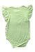 A Green Short Sleeve Bodysuits from Raph and Remy in size 6-12M for girl. (Back View)