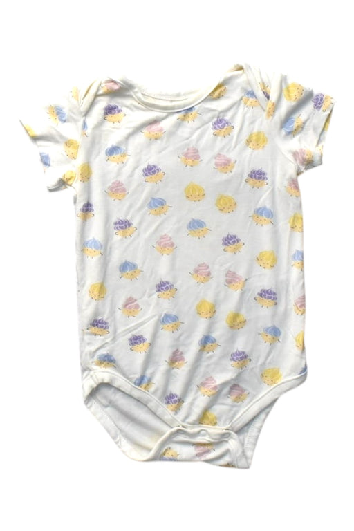 A Multicolour Short Sleeve Bodysuits from Not Too Big  in size 6-12M for girl. (Front View)
