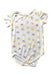 A Multicolour Short Sleeve Bodysuits from Not Too Big  in size 6-12M for girl. (Front View)