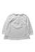 A White Long Sleeve Tops from Bout'Chou in size 2T for girl. (Back View)